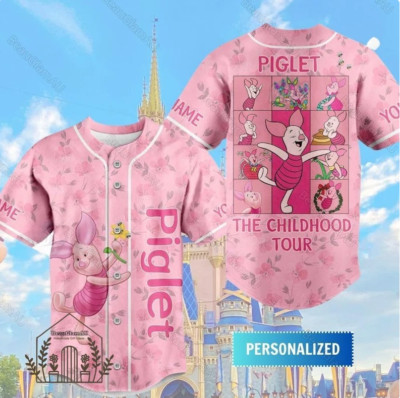 The Pooh 3D Baseball Jersey Shirt The Mother Day Gift US Size Christmas Gift