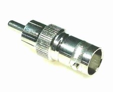 RCA male to BNC female 