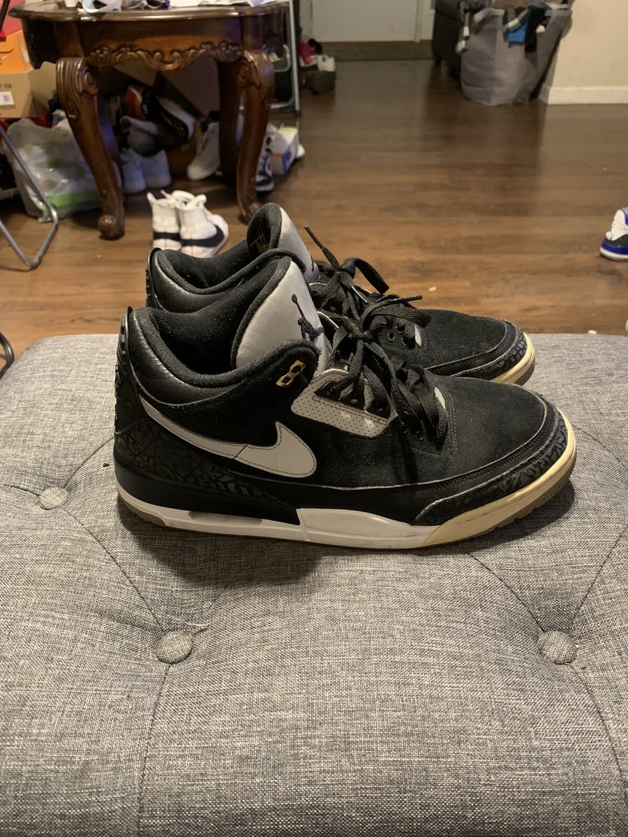 Jordan retro 3 store black cement 2019
