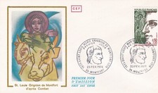 FRANCE 1974 FDC SAINT LOUIS GRIGNION DE MONTFORT YT 1784