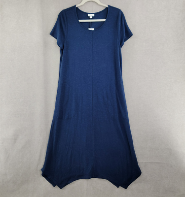 black shift dress linen Fundamental Linen Shift Dress main image 0