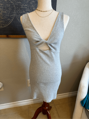aerie ribbed dress Aerie Long Sleeve Knit Tie Front Maxi Dress