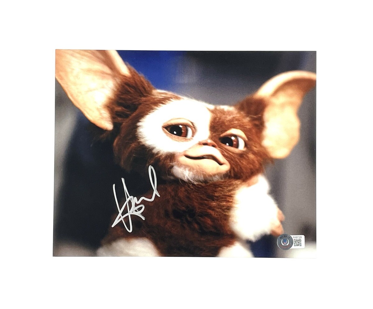 Gizmo Signed 8x10 Photo by Voice Actor Howie Mandel Gremlins