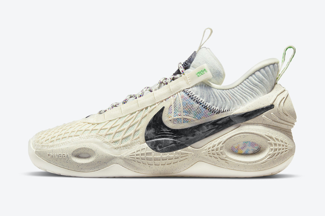 ナイキ メンズ バッシュ Nike Cosmic Unity Basketball Shoes - Green/White/Orange Nike Cosmic Unity Basketball Natural/Total Orange/Green Glow