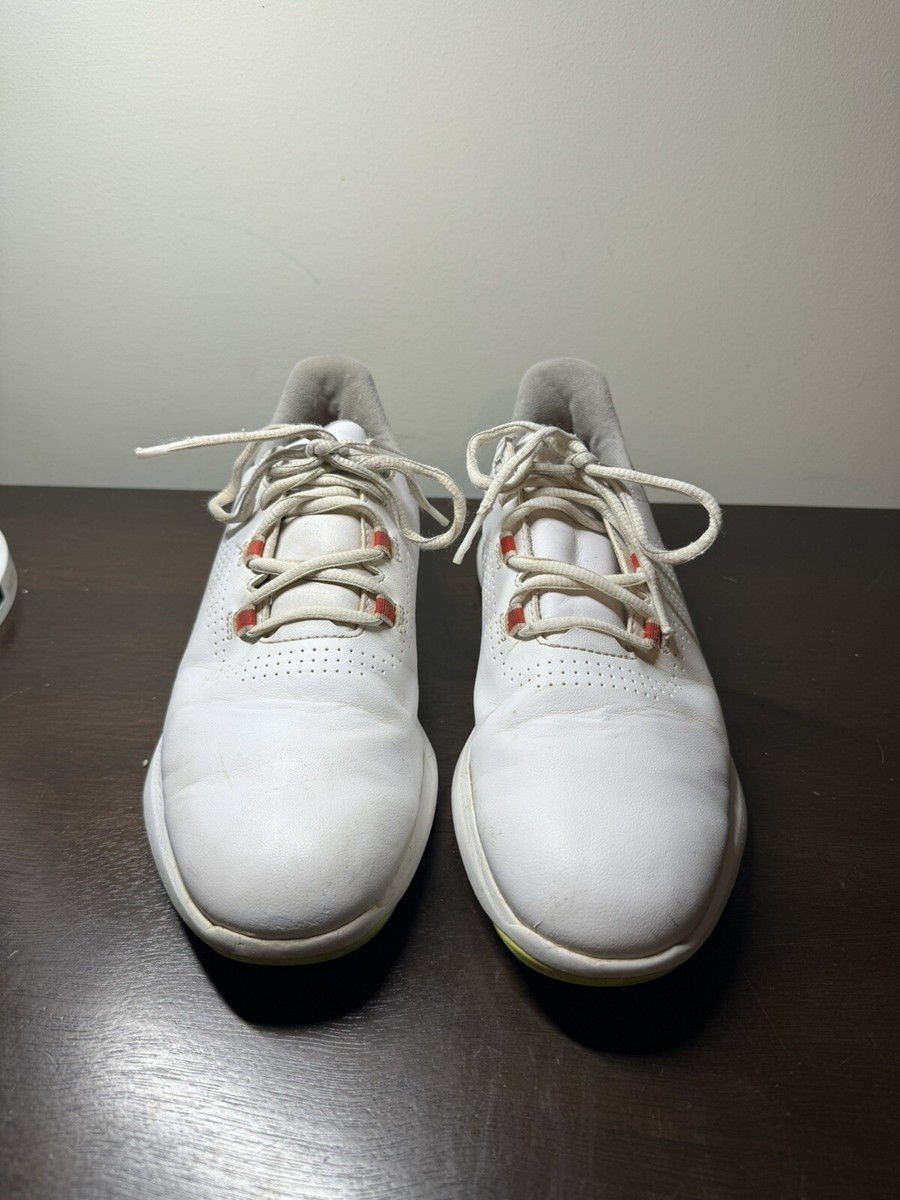 FootJoy Golf Fuel Spikeless Shoes White Black Lime Green  display picture 2