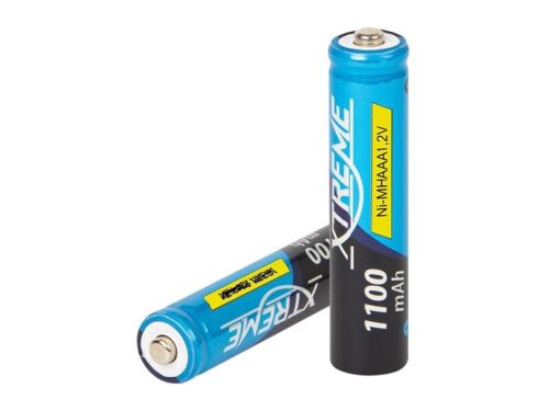 New Premium 4x 1100mAh AAA R3 Rechargeable Xtreme Batteries 1.2V Ni-MH R03 1165 - Picture 1 of 2
