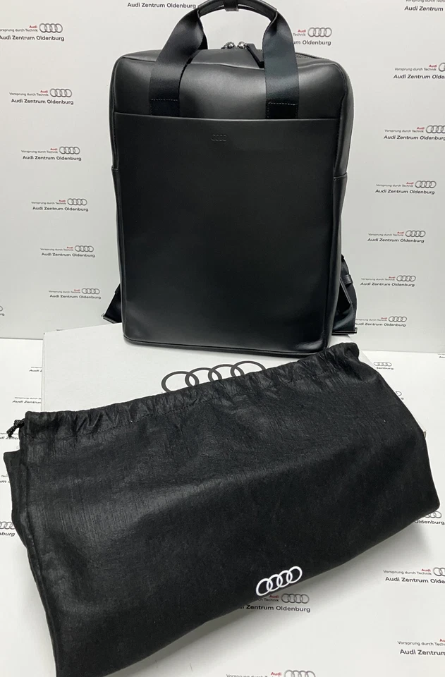Original Audi Rucksack Leder, Audi Lederrucksack NEU/OVP- 3152400900 - - Bild 3 von 4