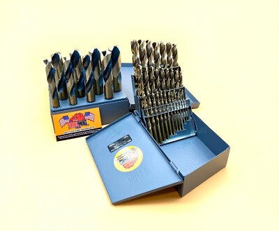 Drill Hog  37 Pc Cobalt M42 Drill Bit Set Index Case 1/16 - 1'' Lifetime Warranty