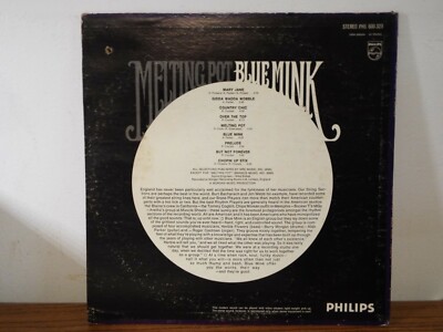 BLUE MINK MELTING POT LP VINYL ALBUM | eBay