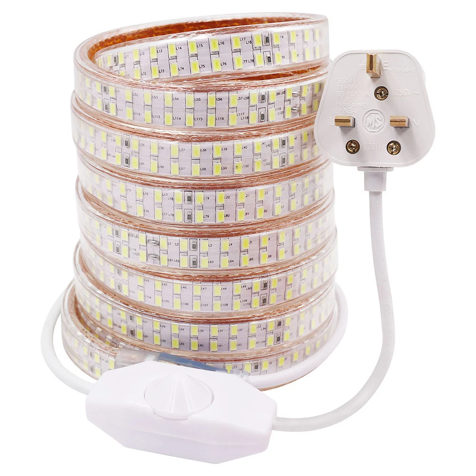 LED Strip AC 220V 240V IP67 Waterproof 5730 SMD 240leds/m Commercial Light Rope - Image 4 of 4