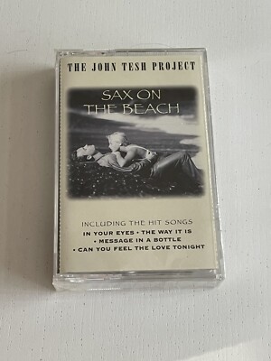 The John Tesh Project  : Sax On The Beach (Cassette Tape GT Records) *Very Good*