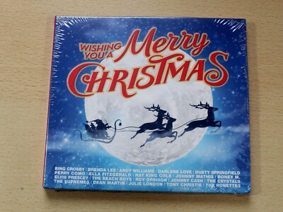 Wishing You A Merry Christmas/2022 3x CD Set/Bing Crosby/Boney M/New/MINT/Sealed