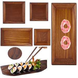 Japanese-Wooden-Sushi-Sashimi-Snack-Tray-Dried-Fruit-Plate-Side-Dish-Tableware