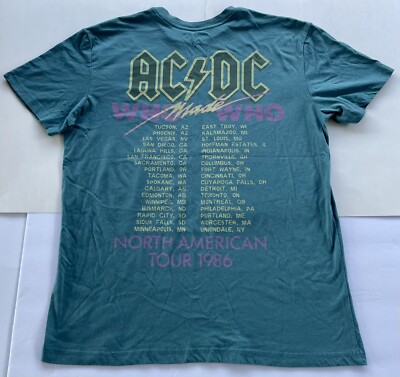 AC⚡️DC T-Shirt Men's Large New W/O Tags. Tour Replica Tee. | eBay