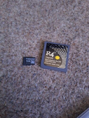R4 Revolution Upgrade - Nintendo DS DS DSi mit 4GB Micro SD Karte - Bild 1 von 2