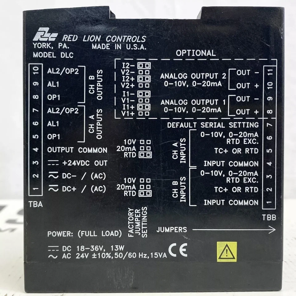 Red Lion DLC00000 Control Modbus Protocolo Modelo Control de Temperatura  Foto 3 de 4