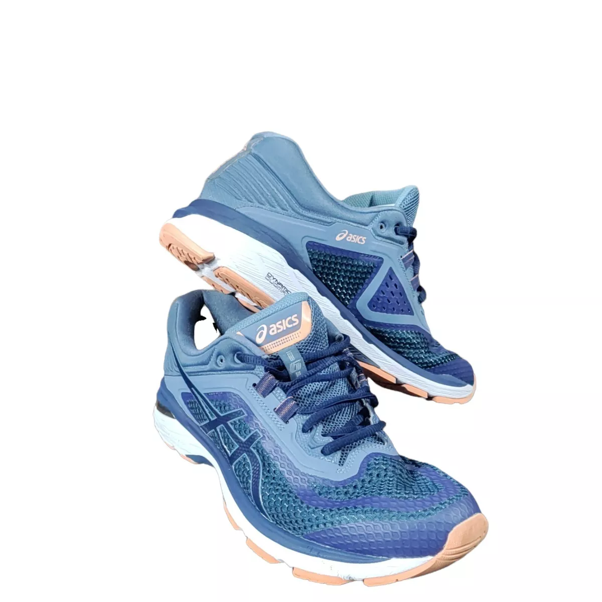 ASICS Womens GT 2000 Dynamic Duomax Blue Athletic Shoes Size 10.5