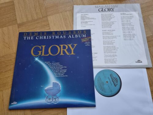 12" LP Vinyl Demis Roussos - Glory/ The Christmas Album Germany - Afbeelding 1 van 1