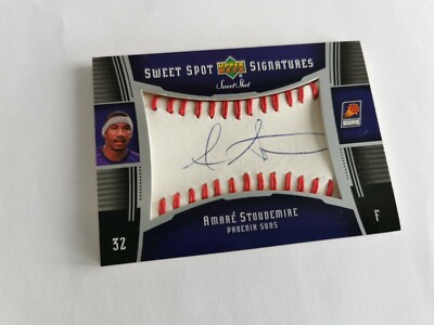 AMARE STOUDEMIRE 2004 UD SWEET SHOT Sweet Spot Signatures AUTOGRAPH PHOENIX  AS