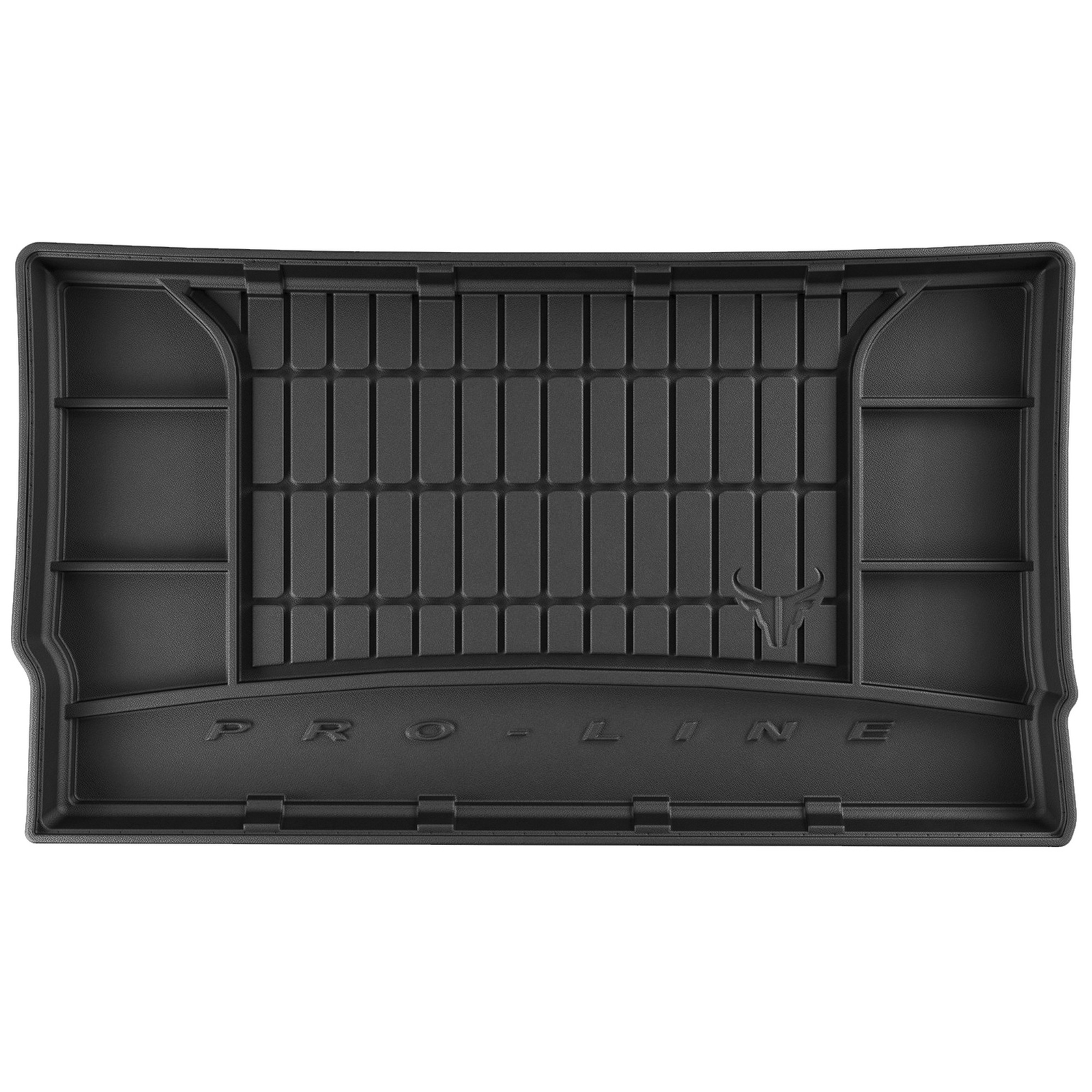 Tapis de coffre Frogum Pro-Line en TPE noir sur mesure pour Renault Zoe de 2012 à 2026