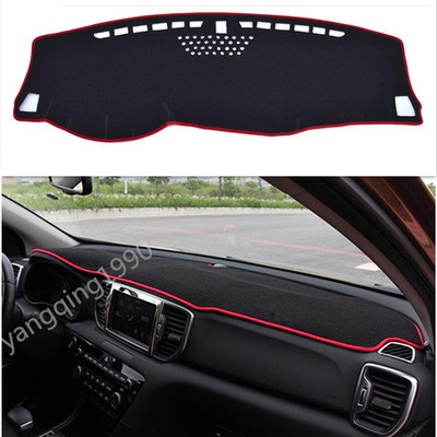Inner Dashboard Dash Mat DashMat Sun Cover Pad Red For Kia sportage 2016 2017