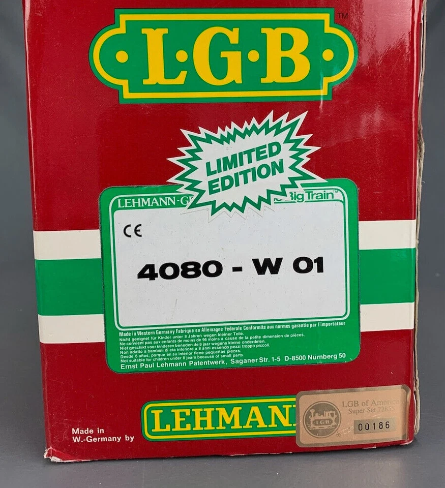 G Scale LGB 4080-W 01 White Pass & Yukon Single Dome Tank Car G0919 - Image 3 of 4