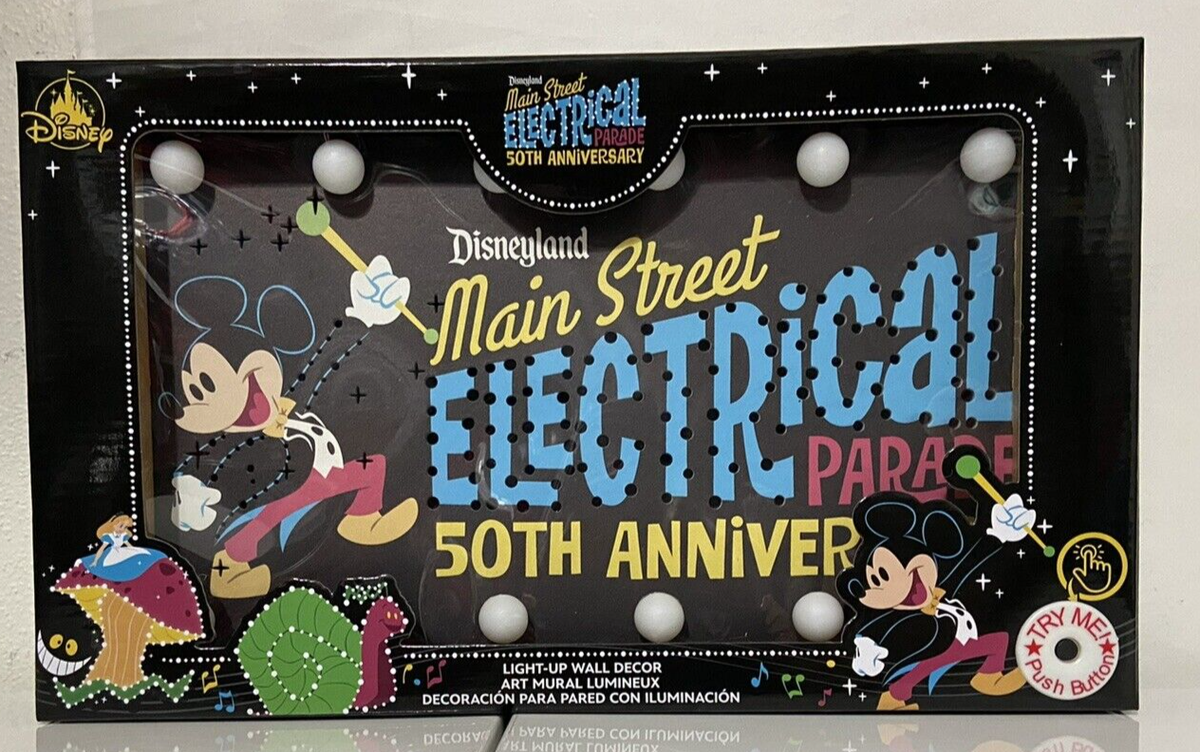 NWT Disneyland MAIN STREET ELECTRICAL PARADE 50th Anniv 