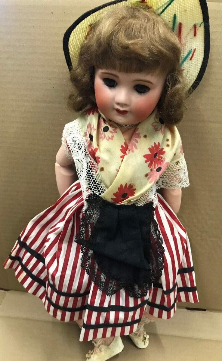 Yeux Mobiles Jumeau Pour Poupée En Porcelaine, Noir Ou Mulâtre, époque 1890, France