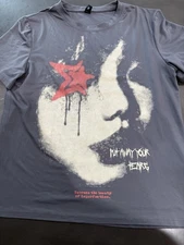 ROMWE  Tee M Gray –  Print – Embrace the Beauty of Imperfection