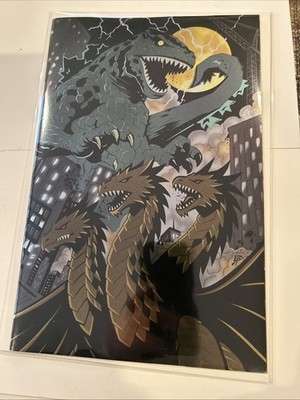 Godzilla In Hell #1 | NYCC Exclusive | Lloyd Bailey Virgin Foil Variant LTD 250