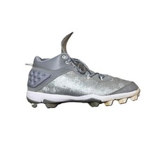 Under Armour Harper 8 Mid RM Baseball Cleat Halo Gray Mens 10.5 BM1