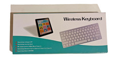 Ultra-Slim Wireless Bluetooth Keyboard BK3001 For iPad, Mac, PC, Android NEW