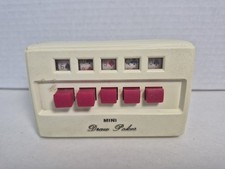 VTG Waco Poker Machine Mini 1972 Draw Poker Japan Electronic Handheld