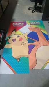 Pokemon Pikachu & Charizard 2022 Promo Banner 6 foot cloth banner