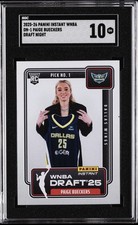 Paige Bueckers - 2025 Panini Instant WNBA #1 Draft Night #DN1 - IN HAND - SGC 10