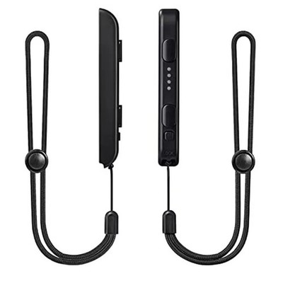 Set of 2 Nintendo Switch Joy Con-Remote Black Wrist Straps HAC-014