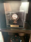 Derek Jeter Autographed Original Baseball with Display Case
