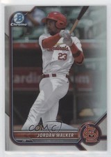 2022 Bowman Chrome Prospects Refractor 114/499 Jordan Walker #BCP-221 07i7