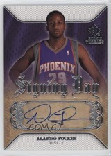 2007-08 SP Rookie Threads Signing Day Alando Tucker #SD-TU Auto fm0