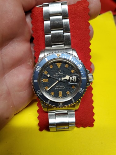 TUDOR Submariner 9411/0 Swiss Automatic Watch 39mm Snowflake C...