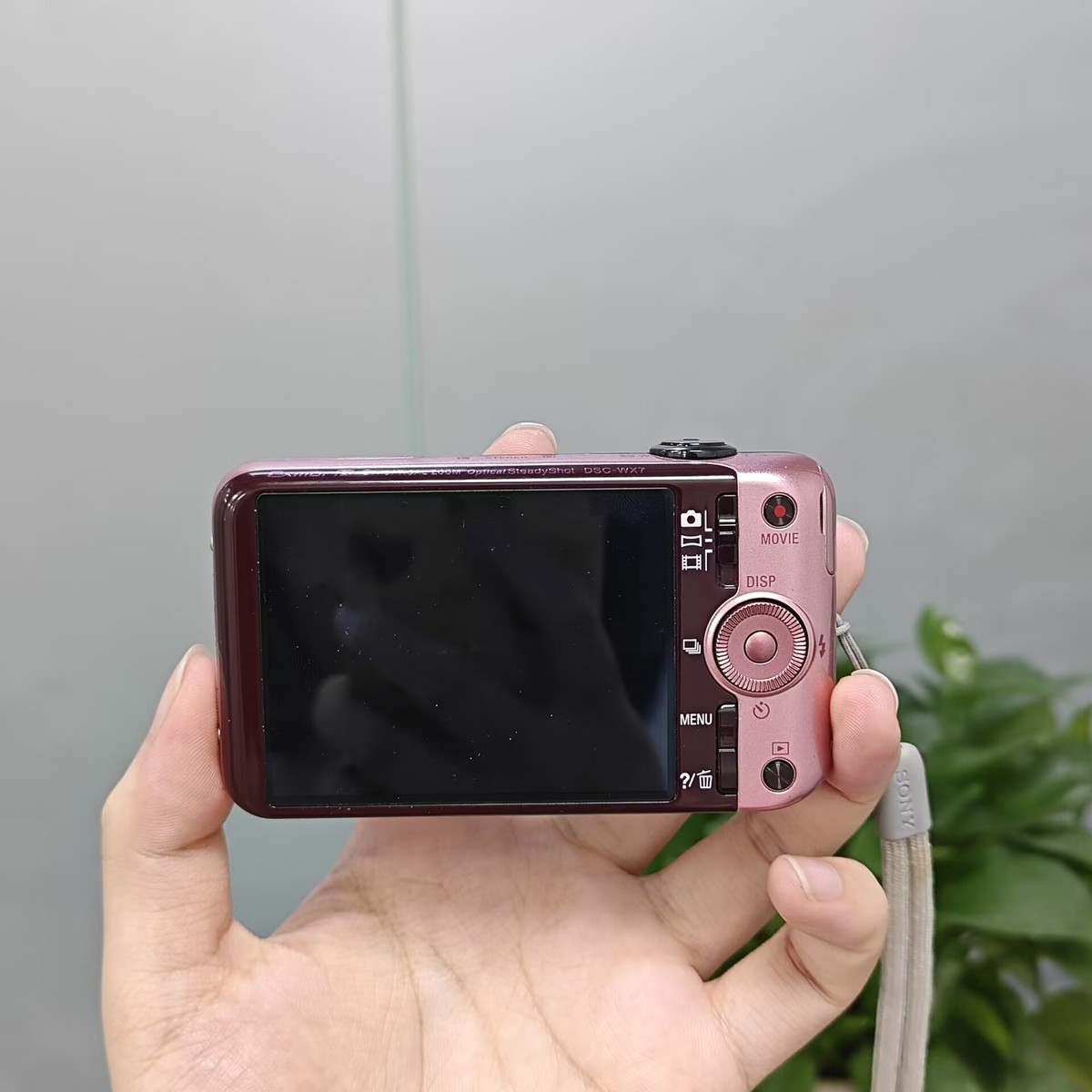 SONY Cyber-Shot DSC-WX7 16.2MP Digital Camera 5x Optical zoom Pink