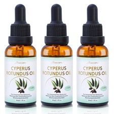 3 Pack Cyperus Rotundus Oil For Hair Removal, Cypress 1 Fl Oz Pack of 3 