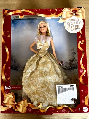 BARBIE Anziehpuppe Barbie Signature, Holiday Barbie 2025 - Bild 1 von 2