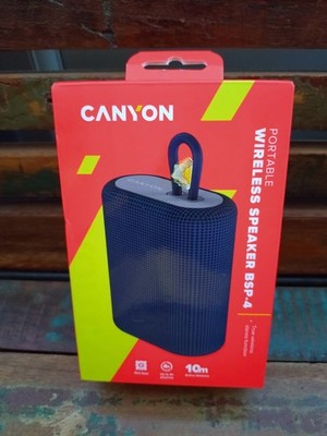 Canyon Tragbarer kabelloser Lautsprecher BSP-4 *NEU/VERSIEGELT*