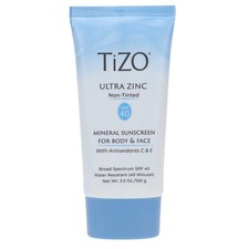 TIZO Zinc Body and Face Sunscreen SPF 40 Non-Tinted with Antioxidants C E 3.5