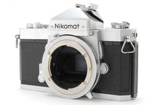 Nikon Nikomat FTN Silver 35mm SLR Film Camera Near MINT From JAPAN