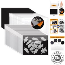 40 PCS Die Cutting Storage Set with Durable Bags Magnetic Sheets