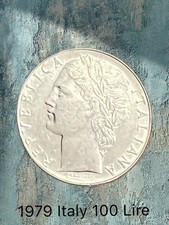1979-R Italy 100 Lire Coin
