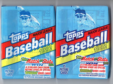 2 Packs 92 Topps Baseball Ramirez, Green Rookies + Gold Cards NICE PACKS