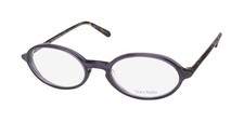 NEW VERA WANG LUXE ETAIN EYEGLASSES FULL-RIM OVAL 49-19-140 WOMENS PURPLE AY